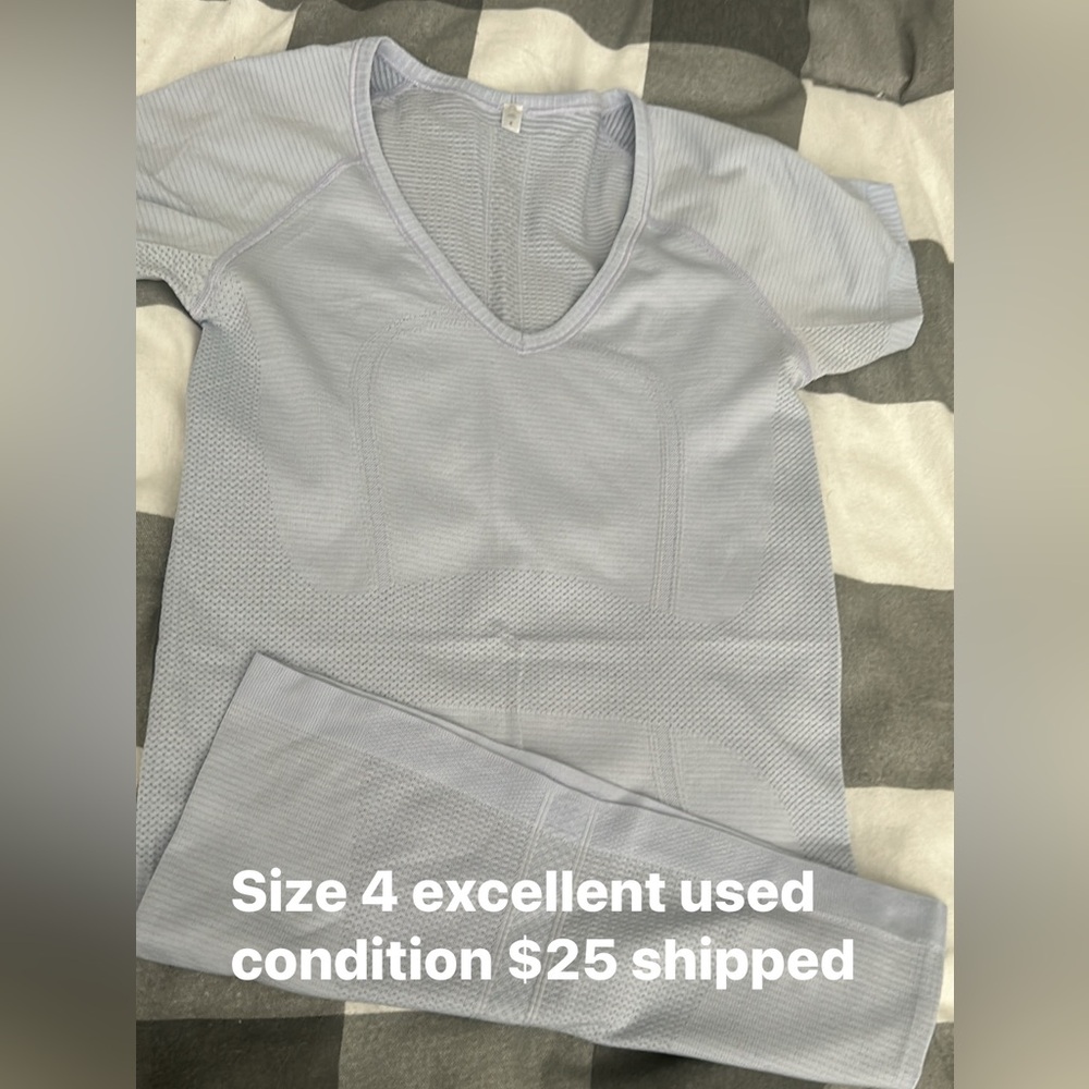 Lululemon swiftly shirt